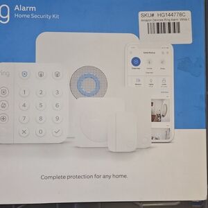 Ring Alarm Home Security Kit - White